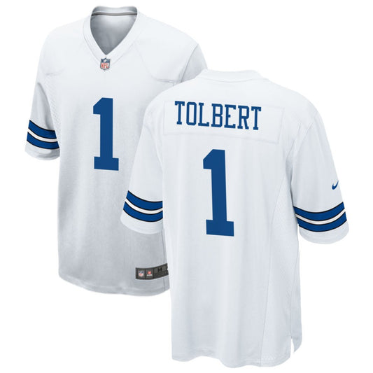 Jalen Tolbert Dallas Cowboys Nike Game Player Jersey - White