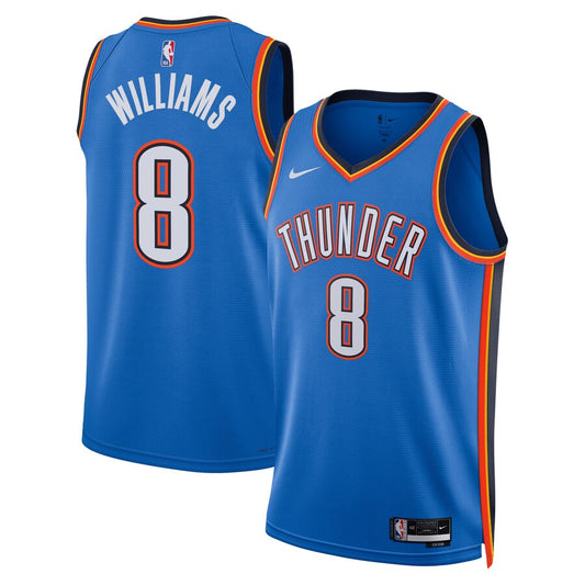Jalen Williams Oklahoma City Thunder Nike Swingman Icon Jersey - Blue