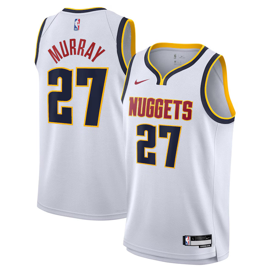 Jamal Murray Denver Nuggets Nike Swingman Association - White