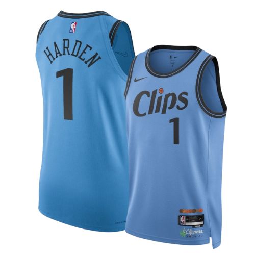 Kawhi Leonard LA Clippers 2024/2025 Nike Swingman City Jersey - Light Blue