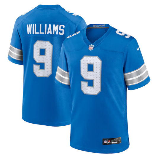Jameson Williams Detroit Lions Nike Game Player Jersey - Blue