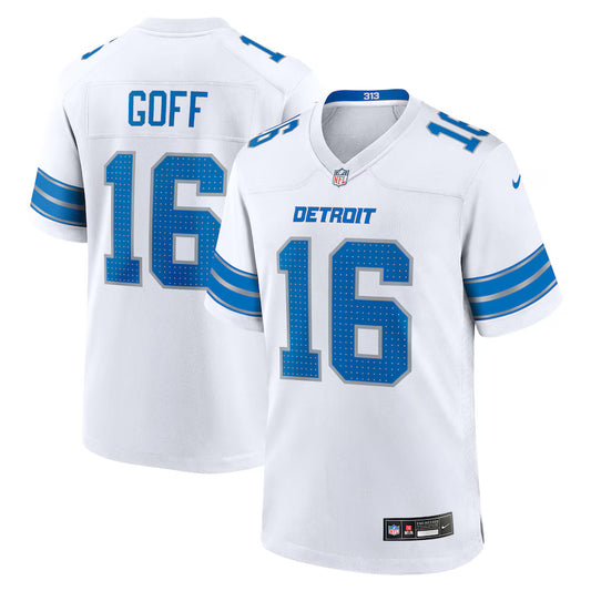 Jared Goff Detroit Lions Nike Game Player Jersey - White
