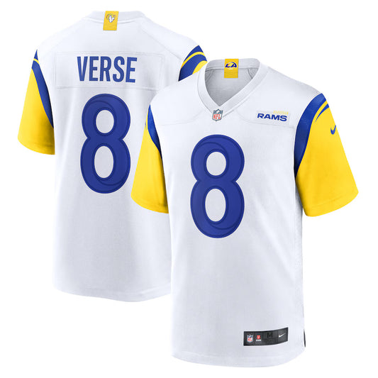 Jared Verse Los Angeles Rams Nike Game Player Jersey - White