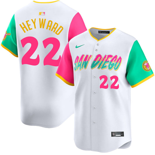 Jason Heyward San Diego Padres Nike City Connect Limited Player Jersey - White