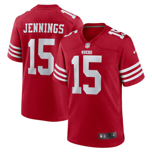 Jauan Jennings San Francisco 49ers Nike Game Player Jersey - Scarlet