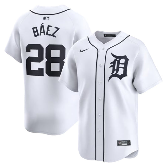 Javier Báez Detroit Tigers Nike Home Replica Player Jersey - White