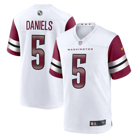 Jayden Daniels Washington Commanders Nike Game Player Jersey - White