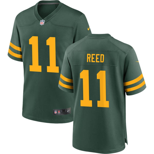 Jayden Reed Green Bay Packers Nike Alternate Game Player Jersey - Green