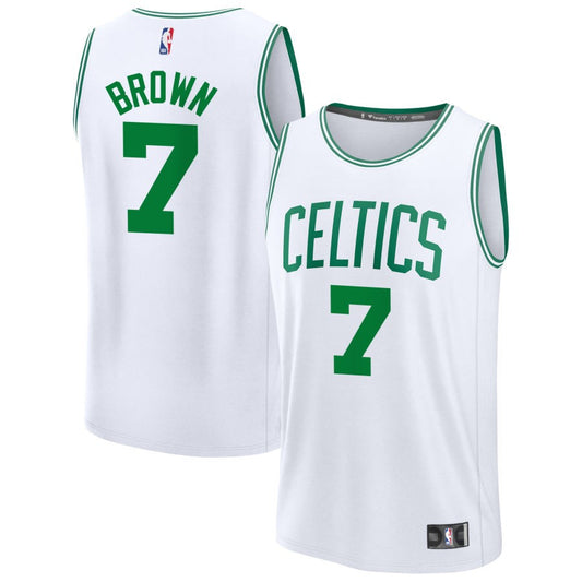 Jaylen Brown Boston Celtics Nike Swingman Association Jersey - White