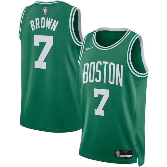 Jaylen Brown Boston Celtics Nike Swingman Icon Jersey - Kelly Green