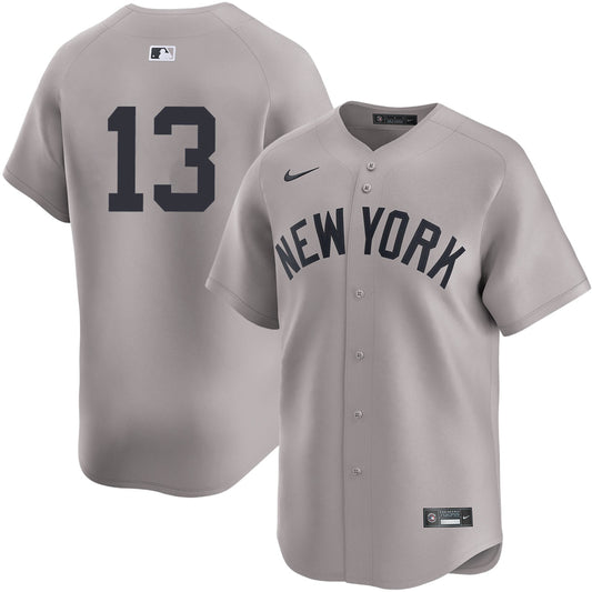 Jazz Chisholm Jr. New York Yankees Nike Away Limited Player Jersey - Gray