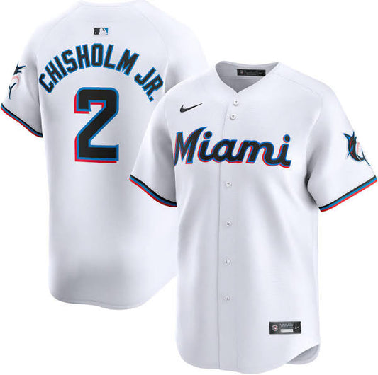 Jazz Chisholm Jr. Miami Marlins Nike Home Replica Player Jersey - White