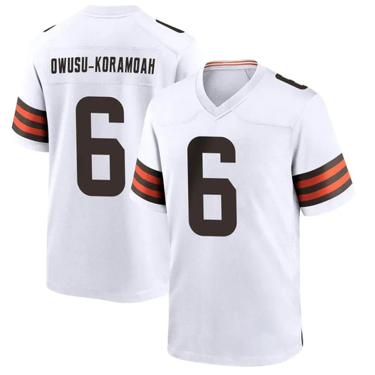 Jeremiah Owusu-Koramoah Cleveland Browns Nike Game Player Jersey - White