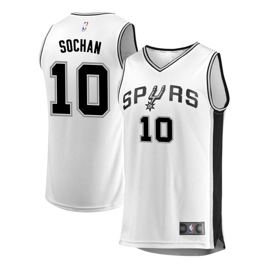 Jeremy Sochan San Antonio Spurs Nike Swingman Association Jersey - White
