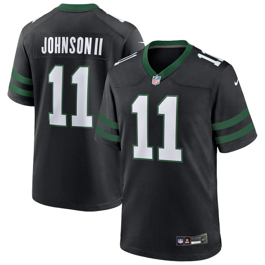 Jermaine Johnson II New York Jets Nike Alternate Game Player Jersey - Legacy Black