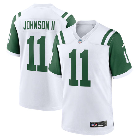 Jermaine Johnson II New York Jets Nike Classic Game Player Jersey - White