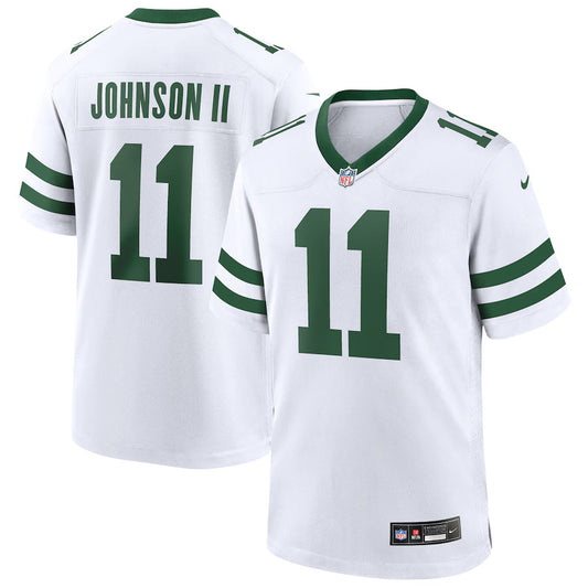 Jermaine Johnson II New York Jets Nike Game Player Jersey - Legacy White
