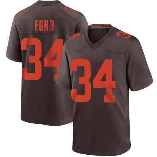 Jerome Ford Cleveland Browns Nike Alternate Game Player Jersey - Brown