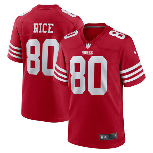 Jerry Rice San Francisco 49ers Throwback Player Jersey - Scarlet