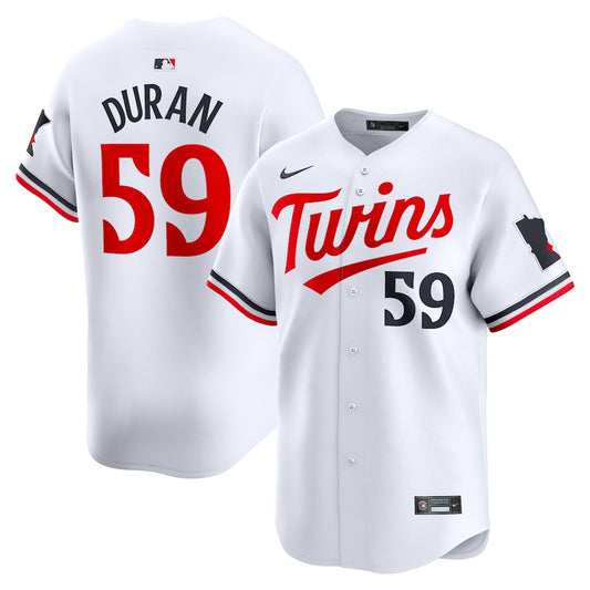 Jhoan Duran Minnesota Twins Nike Home Replica Player Jersey - White