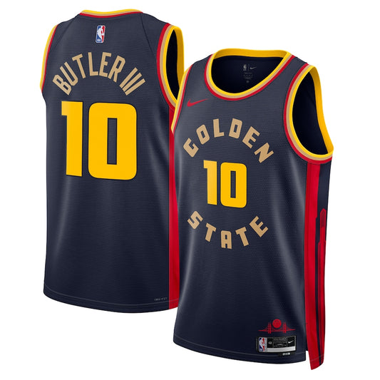 Jimmy Butler III Golden State Warriors 2024/2025 Nike Swingman City Jersey - Navy