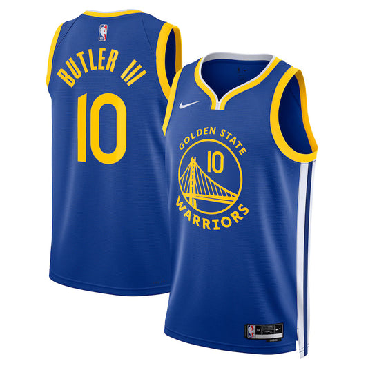 Jimmy Butler III Golden State Warriors Nike Swingman Icon Jersey - Royal