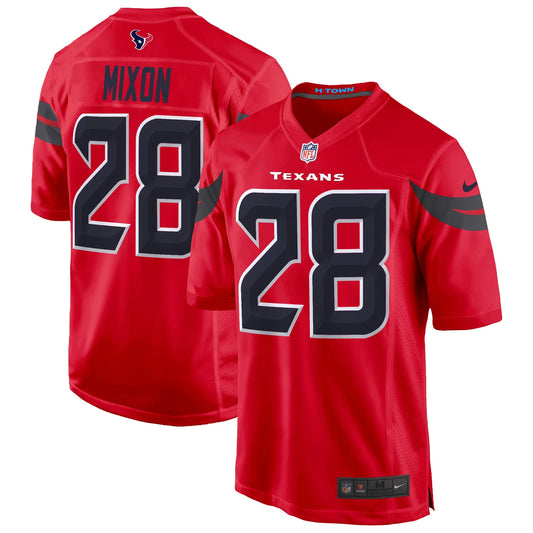 Joe Mixon Houston Texans Nike Alternate Game Player Jersey - Red