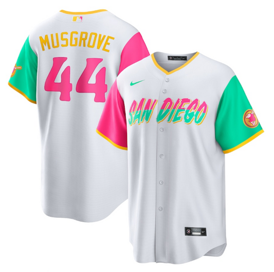 Joe Musgrove San Diego Padres Nike City Connect Limited Player Jersey - White