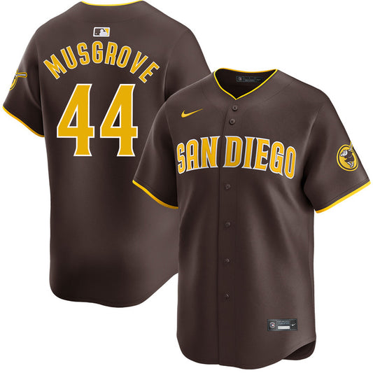 Joe Musgrove San Diego Padres Nike Alternate Limited Player Jersey - Brown