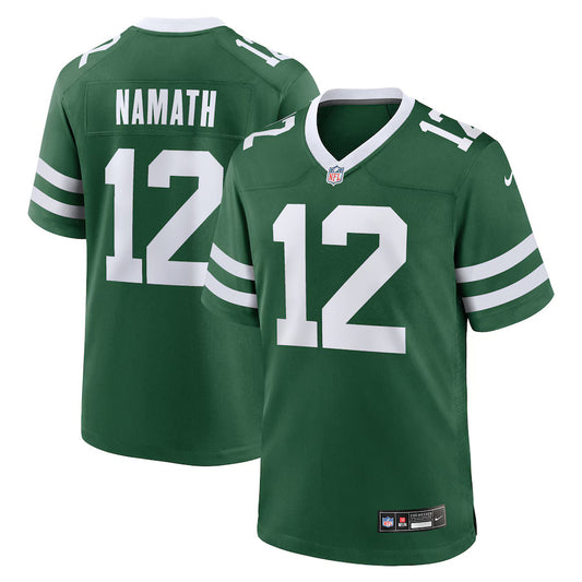 Joe Namath New York Jets Throwback Player Jersey - Legacy Green