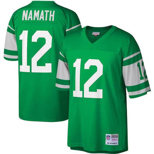 Joe Namath New York Jets Throwback Player Jersey - Green