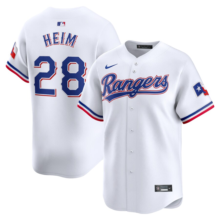 Jonah Heim Texas Rangers Nike Home Replica Player Jersey - White