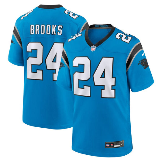 Jonathon Brooks Carolina Panthers Nike Alternate Game Player Jersey - Blue