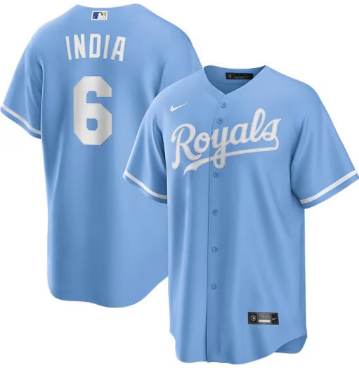 Jonathan India Kansas City Royals Nike Alternate Limited Player Jersey - Light Blue