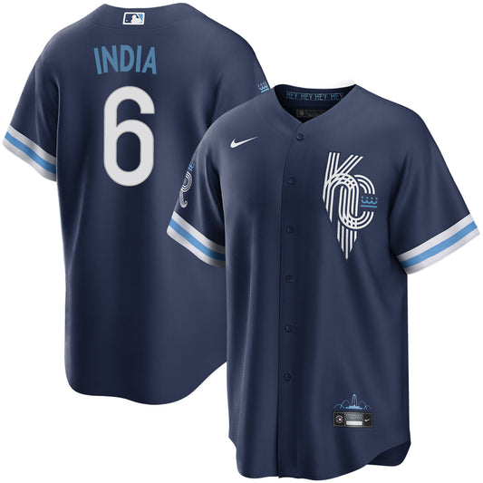 Jonathan India Kansas City Royals Nike City Connect Limited Player Jersey - Light Blue