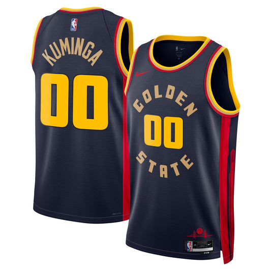 Jonathan Kuminga Golden State Warriors 2024/2025 Nike Swingman City Jersey - Navy