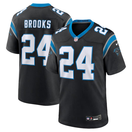 Jonathon Brooks Carolina Panthers Nike Game Player Jersey - Black