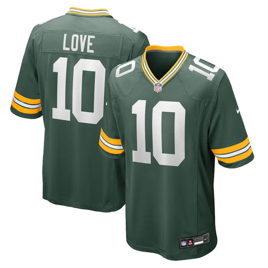 Jordan Love Green Bay Packers Nike Game Player Jersey - Green