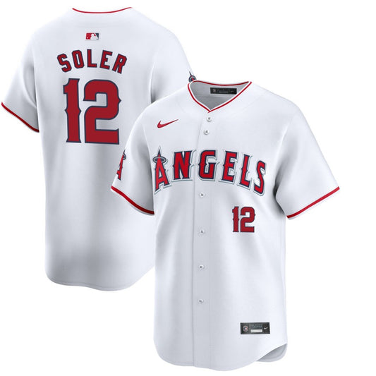 Jorge Soler Los Angeles Angels Nike Home Replica Player Jersey - White