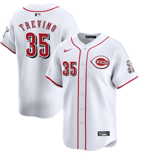 Jose Trevino Cincinnati Reds Nike Home Replica Player Jersey - White