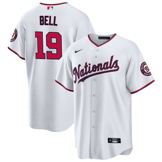 Josh Bell Washington Nationals Nike Home Replica Player Jersey - White