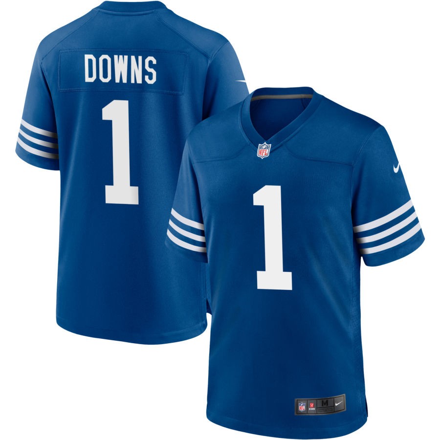 Josh Downs Indianapolis Colts Nike Alternate Game Player Jersey - Royal