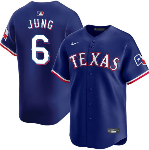Josh Jung Texas Rangers Nike Alternate Limited Player Jersey - Royal