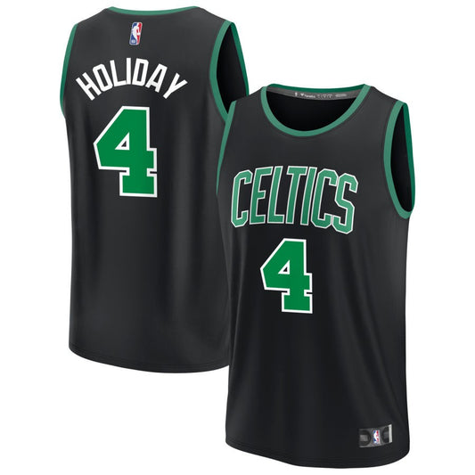 Jrue Holiday Boston Celtics Nike Swingman Statement Jersey - Black