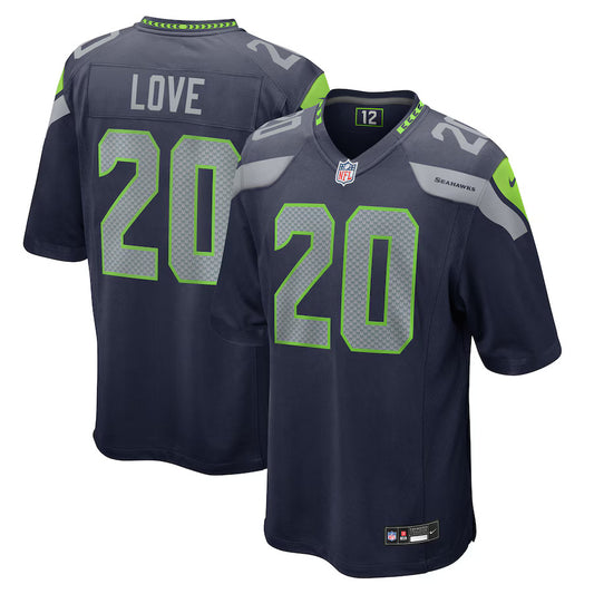 Julian Love Seattle Seahawks Nike Game Player Jersey - College Navy