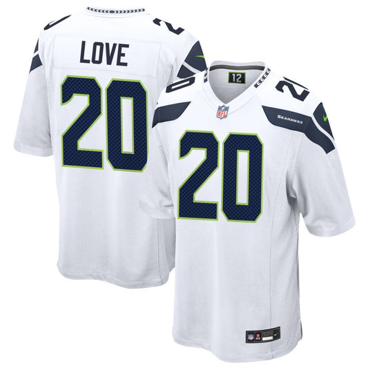 Julian Love Seattle Seahawks Nike Game Player Jersey - White