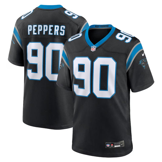 Julius Peppers Carolina Panthers Throwback Player Jersey - Black