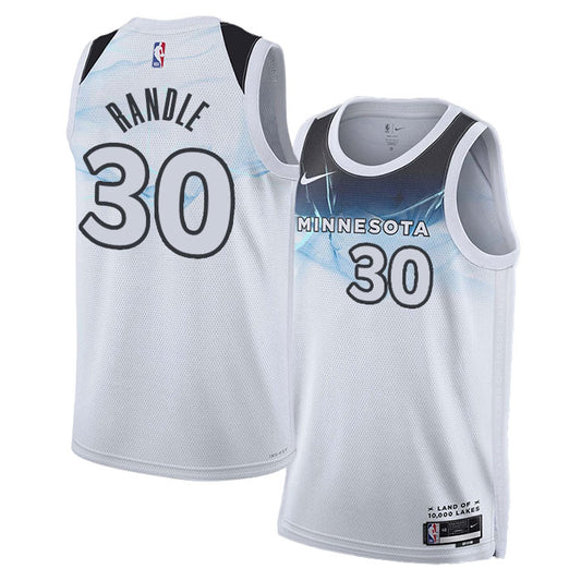 Julius Randle Minnesota Timberwolves 2024/2025 Nike Swingman City Jersey - White