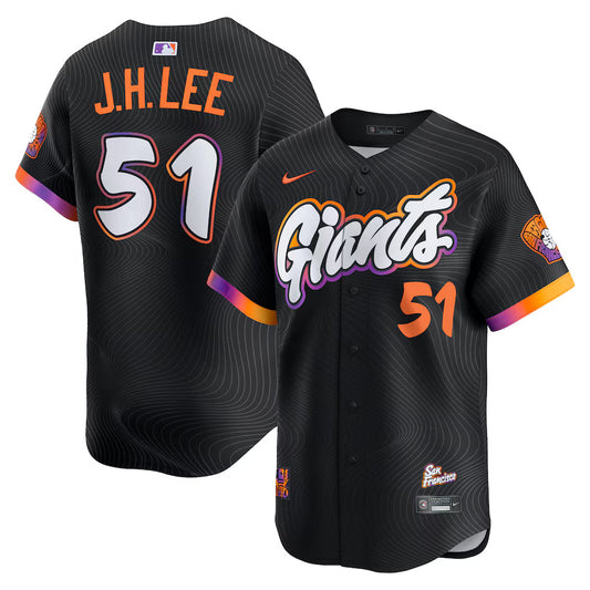 Jung Hoo Lee San Francisco Giants 2025 Nike City Connect Limited Player Jersey - Black