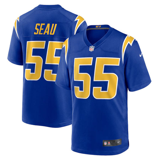Junior Seau Los Angeles Chargers Throwback Player Jersey - Royal